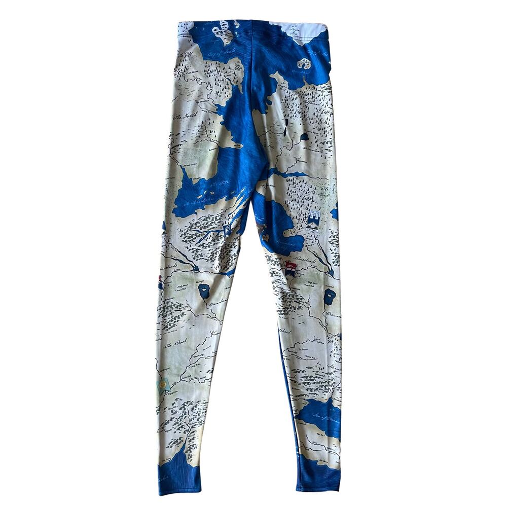 BlackMilk Game of Thrones Women's Leggings Map of Westeros Size Medium EUC - Picture 2 of 12